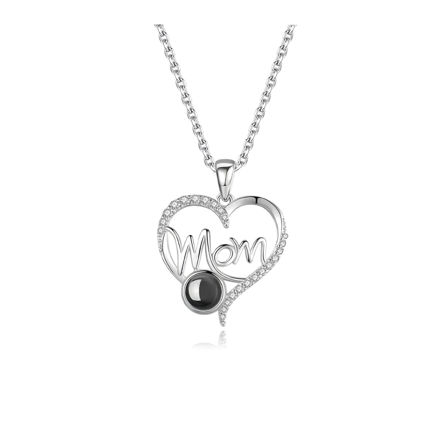 Radiant Heart Zircon Necklace