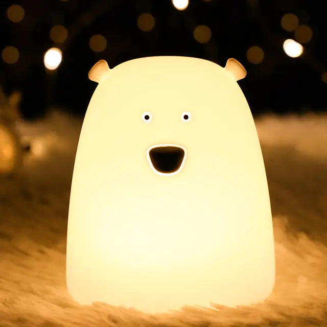 Cute Kawaii Cat Kid's Night Light
