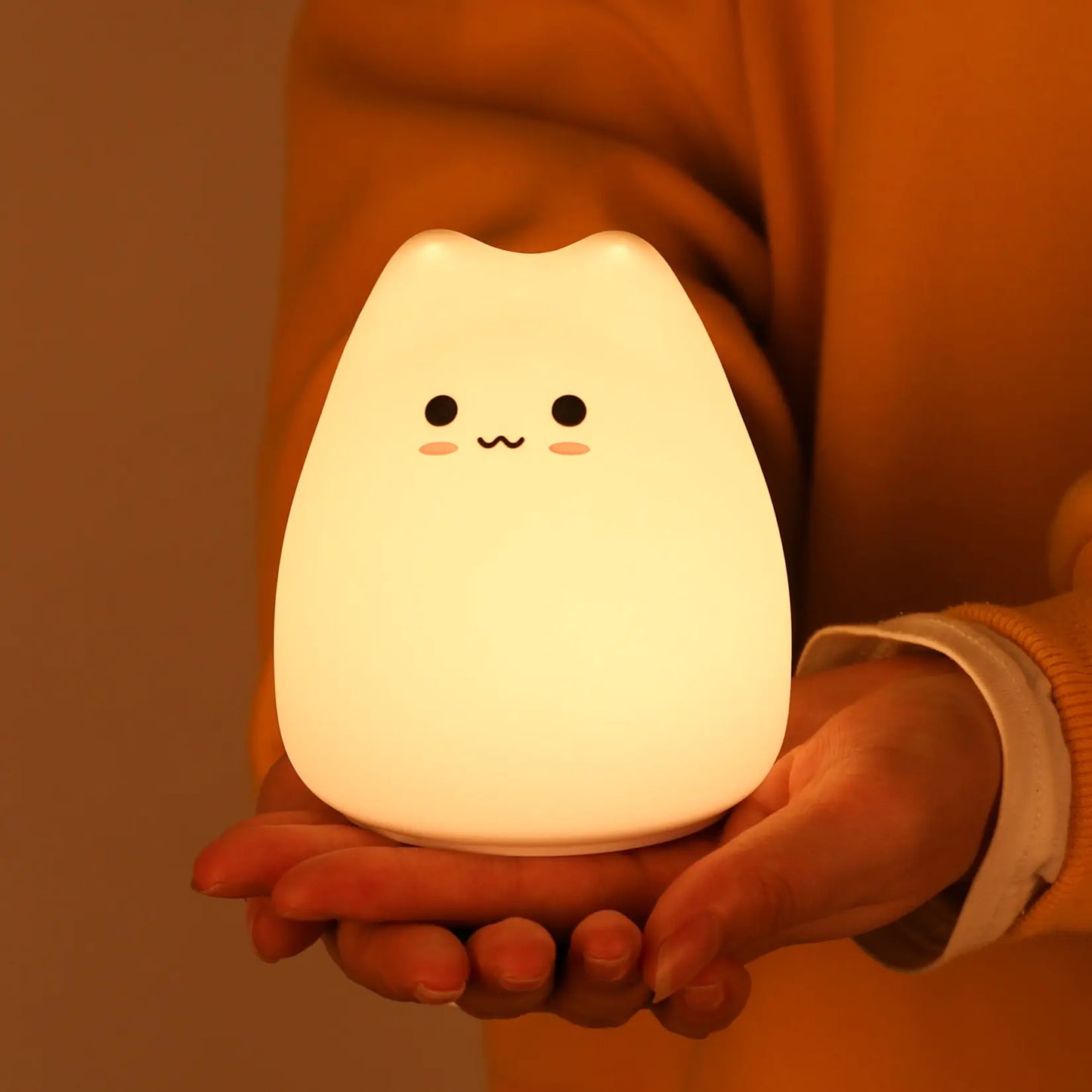 Cute Kawaii Cat Kid's Night Light