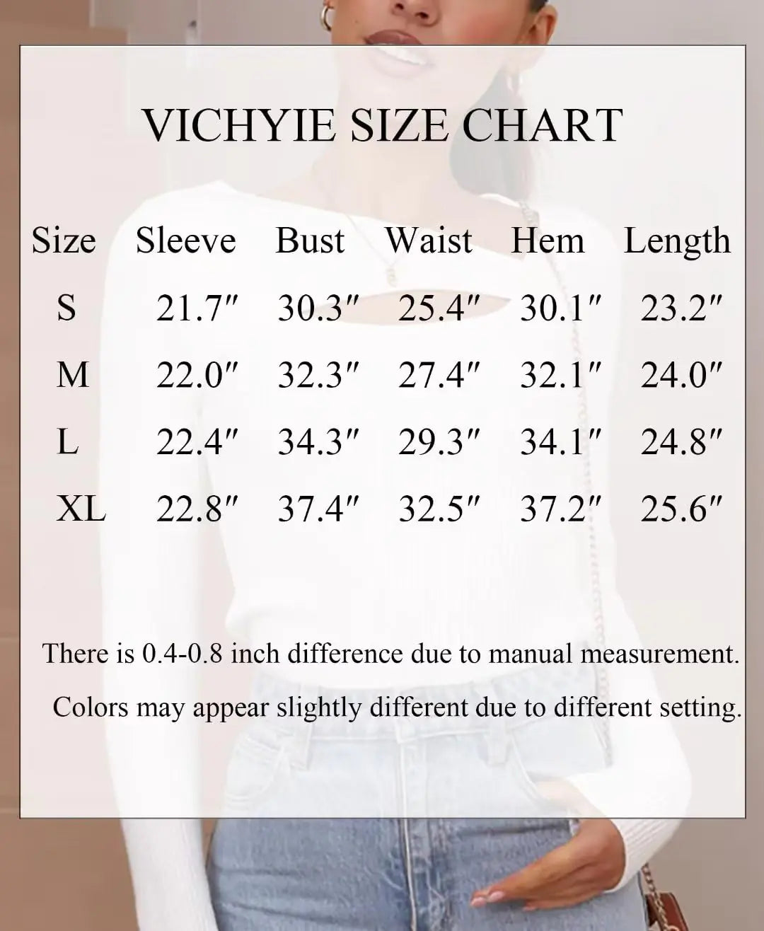 VICHYIE Women's Ribbed Cutout Long-Sleeve Top - Moss Green