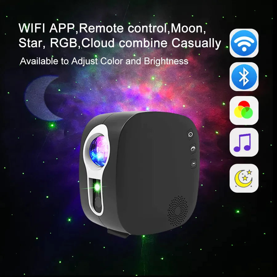 Galaxy Starry Sky Projector Night Light