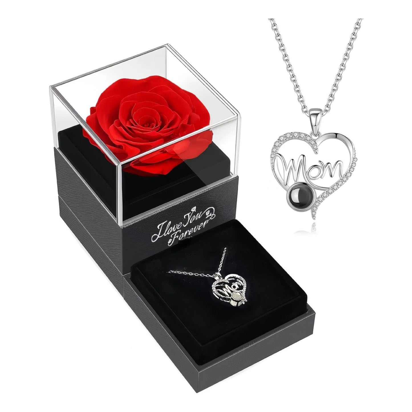 Radiant Heart Zircon Necklace