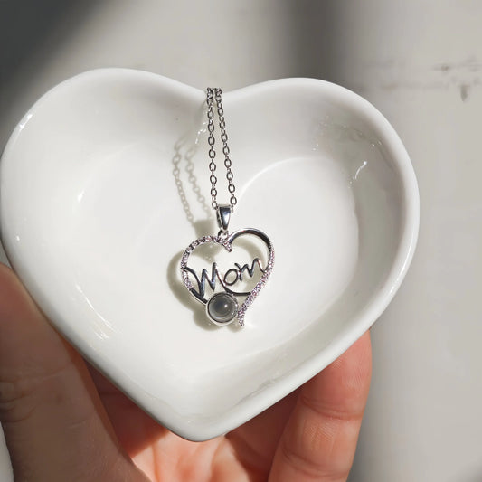 Radiant Heart Zircon Necklace